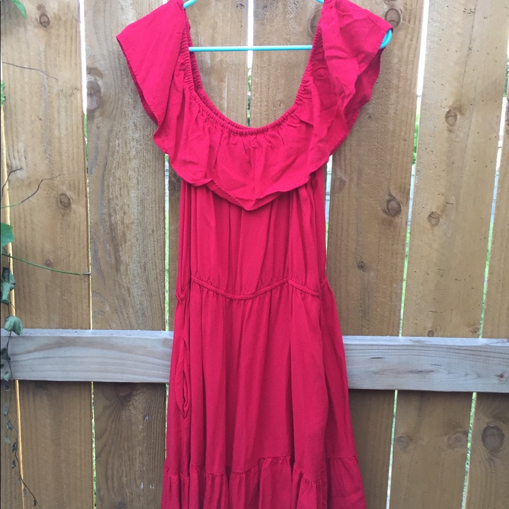 Candie’s Red XL Dress WITH POCKETS